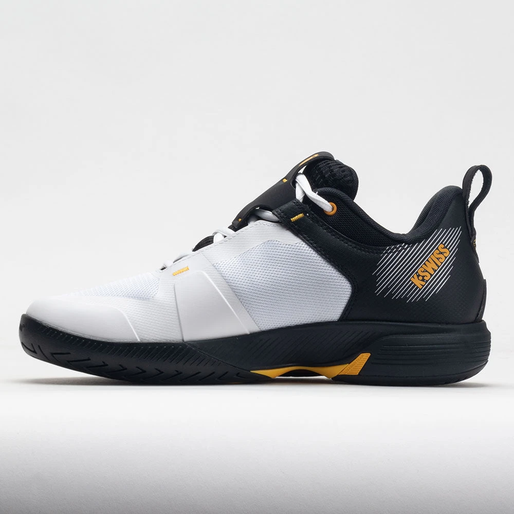 K-Swiss Ultrashot Team Men's White/Moonless Night/Amber Yellow 4 K-Swiss Ultrashot Team Men's White/Moonless Night/Amber Yellow - Image 2