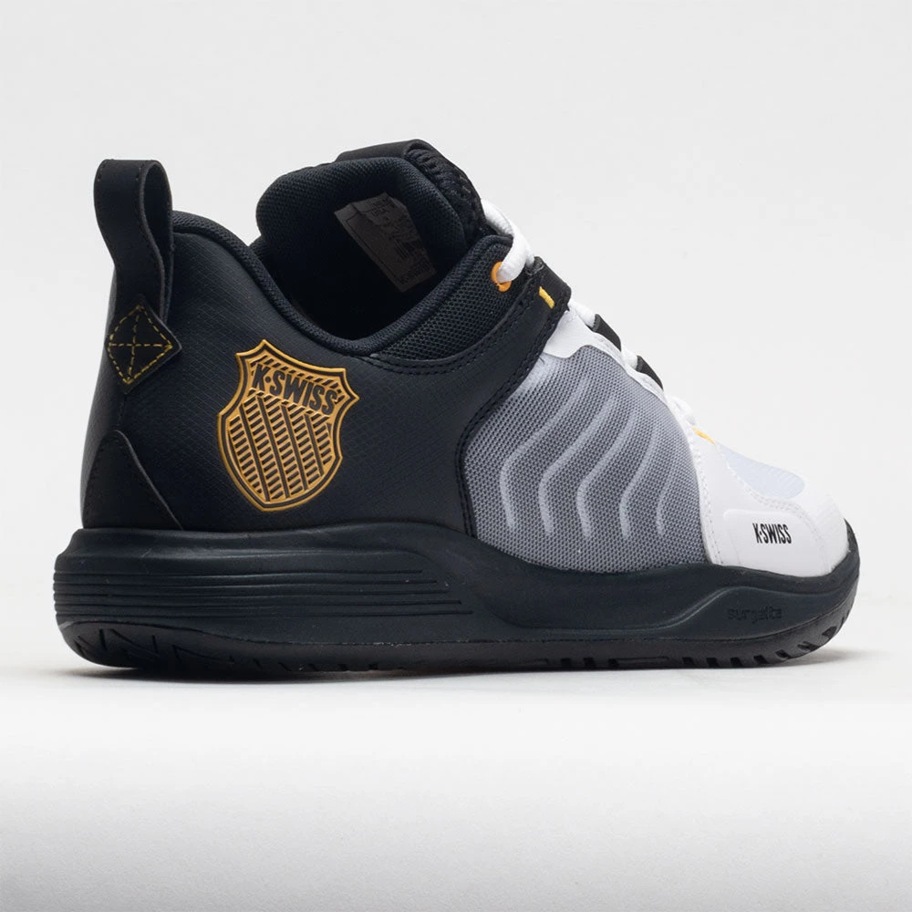 K-Swiss Ultrashot Team Men's White/Moonless Night/Amber Yellow 8 K-Swiss Ultrashot Team Men's White/Moonless Night/Amber Yellow - Image 6