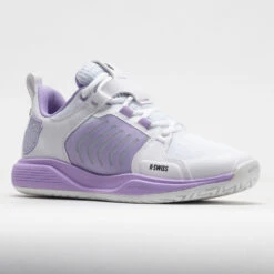 K-Swiss Ultrashot Team Women's White/Purple Rose/Moonless Night -Urban Stride Shop 117137 5
