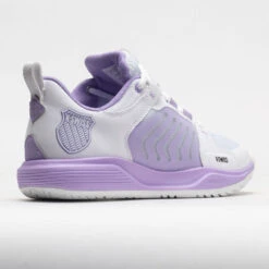 K-Swiss Ultrashot Team Women's White/Purple Rose/Moonless Night -Urban Stride Shop 117137 6