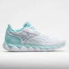 Mizuno Wave Enforce Tour AC Women's White/Tanager Turquoise 1 Mizuno Wave Enforce Tour AC Women's White/Tanager Turquoise -Urban Stride Shop 117145 3