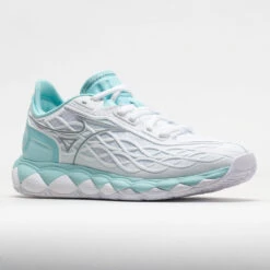 Mizuno Wave Enforce Tour AC Women's White/Tanager Turquoise 12 Mizuno Wave Enforce Tour AC Women's White/Tanager Turquoise -Urban Stride Shop 117145 5