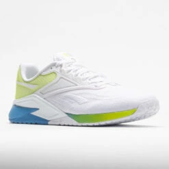 Reebok Nano X2 Women's White/Essential Blue/Acid Yellow -Urban Stride Shop 561835 5