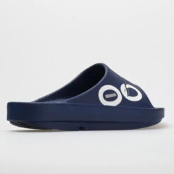 OOFOS OOahh Sport Men's Navy/Navy -Urban Stride Shop 570423 6