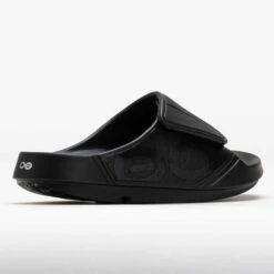OOFOS OOahh Sport Flex Men's Matte Black -Urban Stride Shop 570470 6