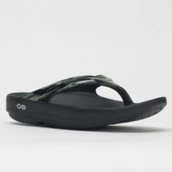 OOFOS OOlala Limited Women's Black/Green Camo -Urban Stride Shop 570515 5
