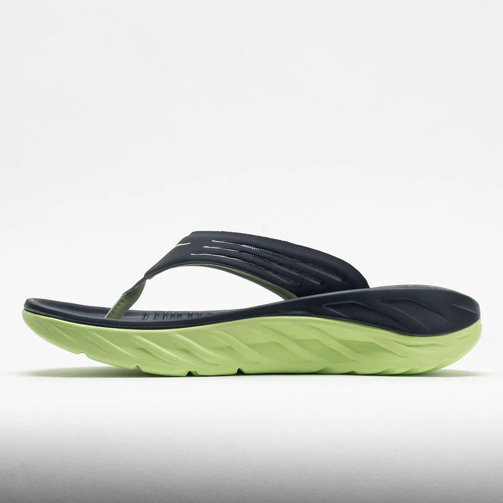 HOKA Ora Recovery Flip Men's Blue Graphite/Butterfly 5 HOKA Ora Recovery Flip Men's Blue Graphite/Butterfly - Image 3