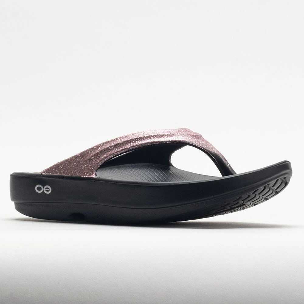 OOFOS OOlala Luxe Women's Rose Sparkle 7 OOFOS OOlala Luxe Women's Rose Sparkle - Image 5