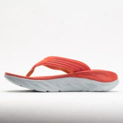 Hoka One One Ora Recovery Flip Men's Fiesta/Amber Yellow -Urban Stride Shop 570590 1