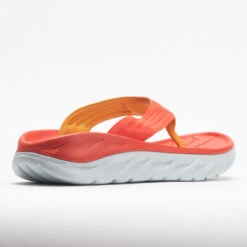 Hoka One One Ora Recovery Flip Men's Fiesta/Amber Yellow -Urban Stride Shop 570590 6