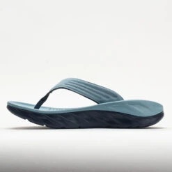 HOKA Ora Recovery Flip Men's Stone Blue/Outer Space 10 HOKA Ora Recovery Flip Men's Stone Blue/Outer Space -Urban Stride Shop 570604 1