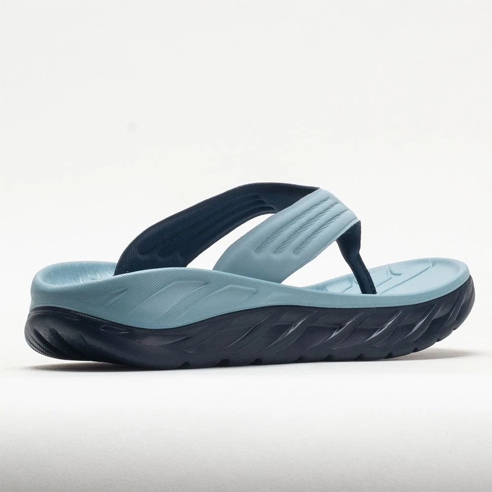 HOKA Ora Recovery Flip Men's Stone Blue/Outer Space 8 HOKA Ora Recovery Flip Men's Stone Blue/Outer Space - Image 6