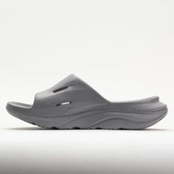 HOKA Ora Recovery Slide 3 Unisex Grey/Grey 10 HOKA Ora Recovery Slide 3 Unisex Grey/Grey -Urban Stride Shop 570608 1