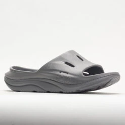 HOKA Ora Recovery Slide 3 Unisex Grey/Grey 12 HOKA Ora Recovery Slide 3 Unisex Grey/Grey -Urban Stride Shop 570608 5