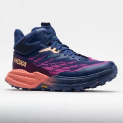 Hoka One One Speedgoat 5 Mid GTX Women's Bellwether Blue/Camellia 12 Hoka One One Speedgoat 5 Mid GTX Women's Bellwether Blue/Camellia -Urban Stride Shop 631326 5