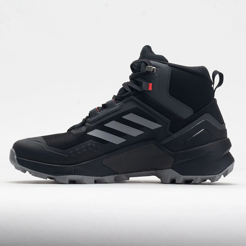 Adidas Terrex Swift R3 Mid GTX Men's Black/Grey/Solar Red 4 Adidas Terrex Swift R3 Mid GTX Men's Black/Grey/Solar Red - Image 2