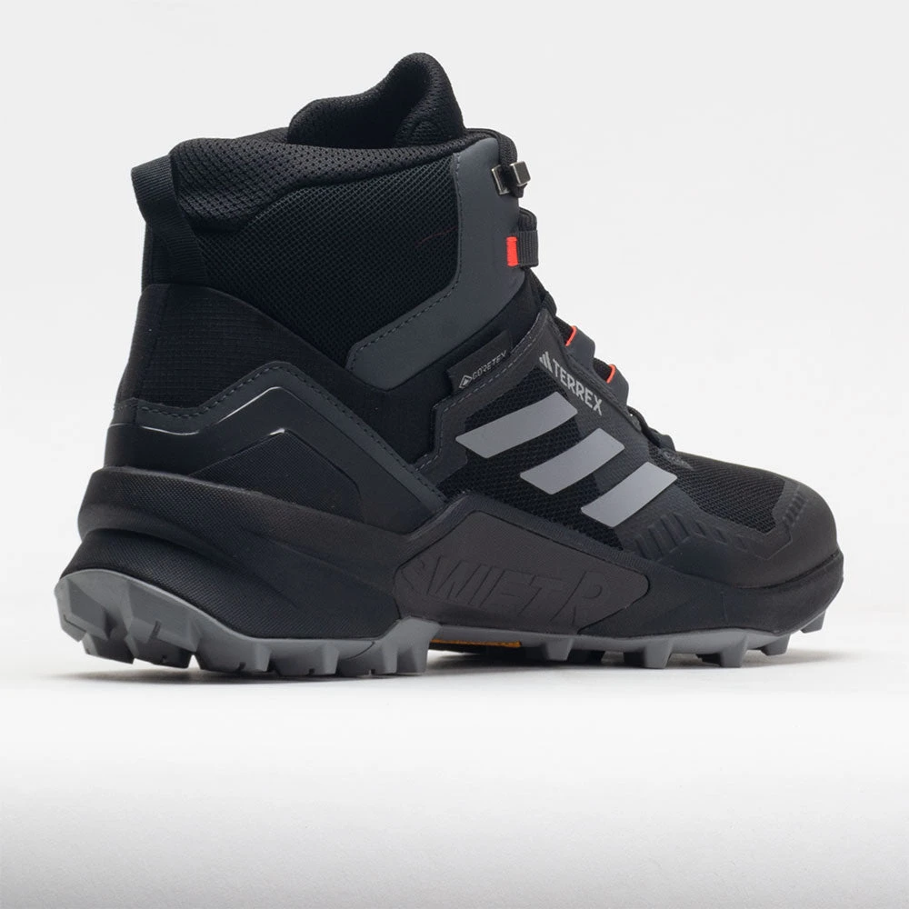 Adidas Terrex Swift R3 Mid GTX Men's Black/Grey/Solar Red 8 Adidas Terrex Swift R3 Mid GTX Men's Black/Grey/Solar Red - Image 6