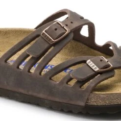 Birkenstock Granada Oiled Leather -Urban Stride Shop 92651 detail 1